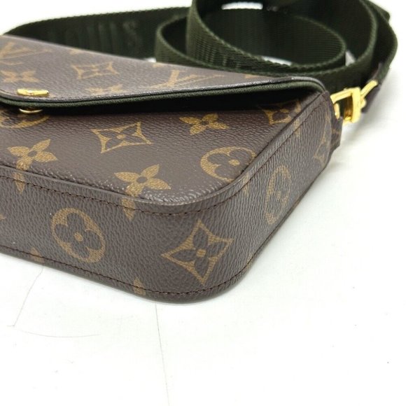 Authentic LOUIS VUITTON M80091 Monogram Multi-Pochette-Felicie pouch Shoulder Ba - Picture 15 of 15